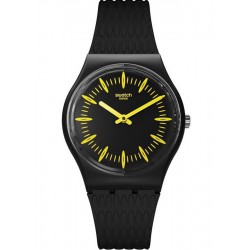 Swatch Unisexuhr Gent Giallonero GB304