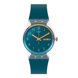 Swatch Unisexuhr Gent Blue Away GE721