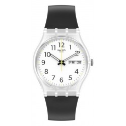 Swatch Unisexuhr Gent Rinse Repeat Black GE726