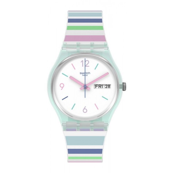 Swatch Damenuhr Gent Pastel Zebra GL702 Swatch Damenuhr Gent Pastel Zebra GL702 kaufen