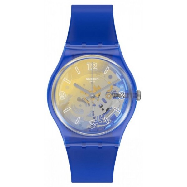 Buy Swatch Womens Watch Gent Yellow Disco Fever GN278