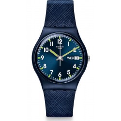 Swatch Unisex Watch Gent Sir Blue GN718