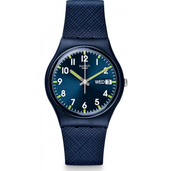 Montre Swatch Unisex Gent Sir Blue GN718 Acheter Montre Swatch Unisex Gent Sir Blue GN718