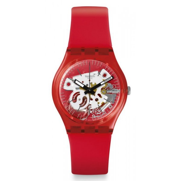 Montre Swatch Unisex Gent Rosso Bianco GR178 Acheter Montre Swatch Unisex Gent Rosso Bianco GR178