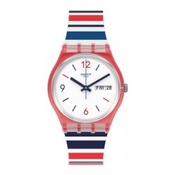 Swatch Unisexuhr Gent Sea Barcode GR712
