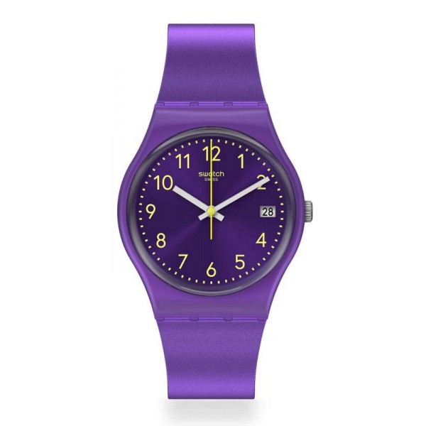 Swatch Womens Watch Gent Purplazing GV402 Buy Swatch Womens Watch Gent Purplazing GV402