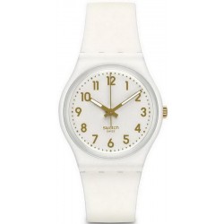Swatch Unisexuhr Gent White Bishop GW164