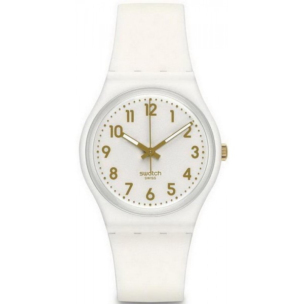 Swatch Unisexuhr Gent White Bishop GW164 Kaufen Sie Swatch Unisexuhr Gent White Bishop GW164