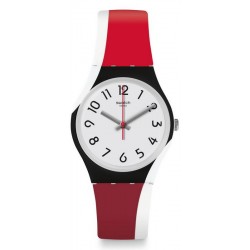 Swatch Unisexuhr Gent Redtwist GW208