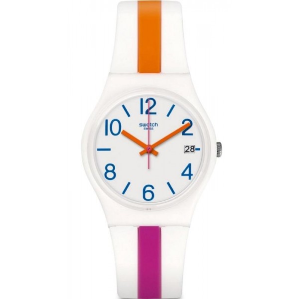 Swatch Women's Watch Gent Pinkline GW408 Buy Swatch Women's Watch Gent Pinkline GW408