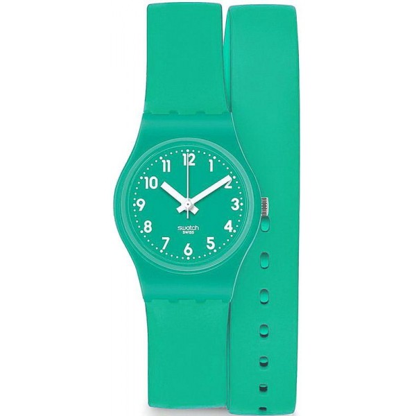 Kaufen Sie Swatch Damenuhr Lady Mint Leave LL115