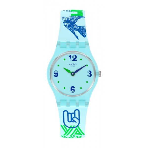 Buy Swatch Womens Watch Lady #Greentouche LN157