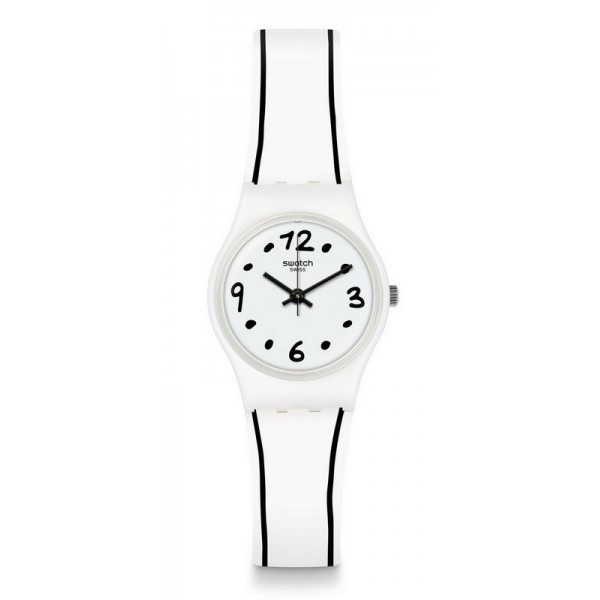 Swatch Damenuhr Lady Black Border LW162 Kaufen Sie Swatch Damenuhr Lady Black Border LW162