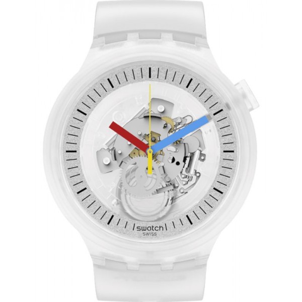 Montre Swatch Big Bold Clearly Bold SB01K100 Acheter Montre Swatch Big Bold Clearly Bold SB01K100
