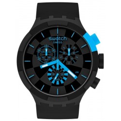 Swatch Uhr Big Bold Chrono Checkpoint Blue SB02B401