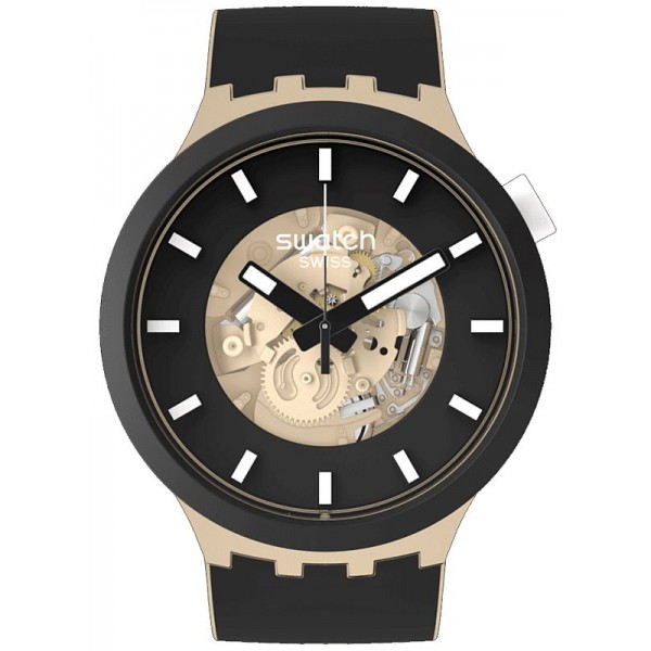 Swatch Uhr Big Bold Time For Taupe SB03C100 kaufen