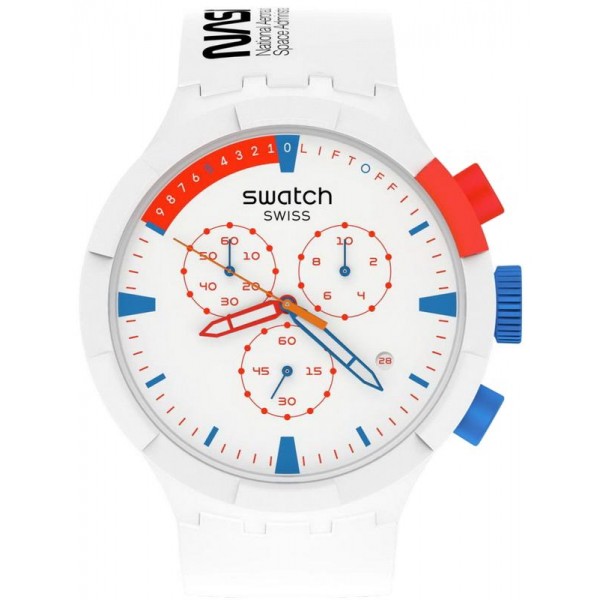 Swatch Uhr Big Bold Chrono Extravehicular NASA SB04Z400 Swatch Uhr Big Bold Chrono Extravehicular NASA SB04Z400 kaufen