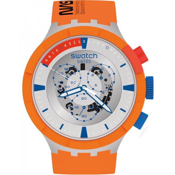 Swatch Uhr Big Bold Chrono Launch NASA SB04Z401 Swatch Uhr Big Bold Chrono Launch NASA SB04Z401 kaufen