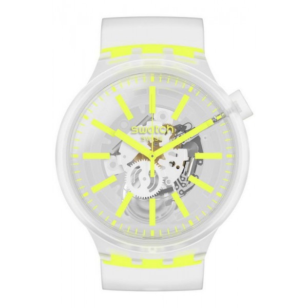 Montre Swatch Big Bold Yellowinjelly SO27E103 Acheter Montre Swatch Big Bold Yellowinjelly SO27E103
