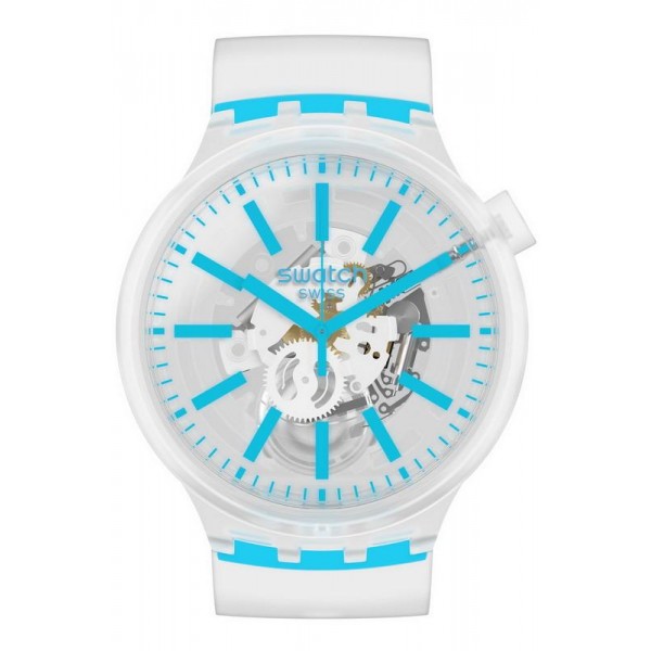 Buy Swatch Watch Big Bold Blueinjelly SO27E105