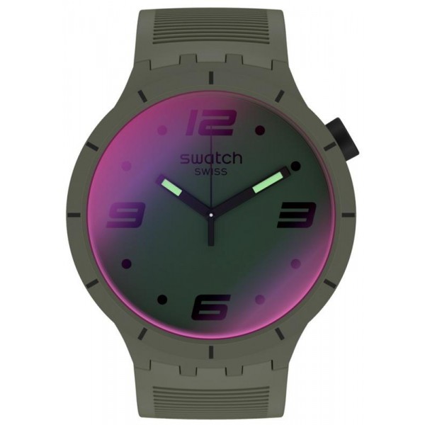 Swatch Watch Big Bold Futuristic Green SO27M105 Buy Swatch Watch Big Bold Futuristic Green SO27M105