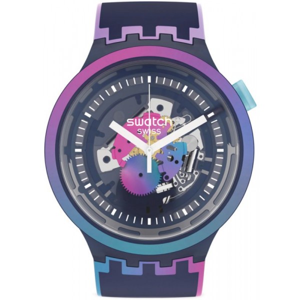 Swatch Uhr Big Bold #Rainbowinthenight SO27N112 Swatch Uhr Big Bold #Rainbowinthenight SO27N112 kaufen
