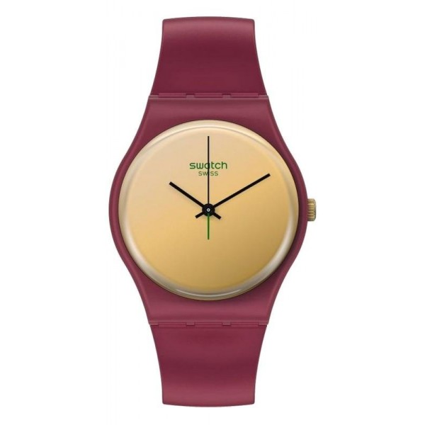 Buy Swatch Womens Watch Gent Goldenshijian SO28R102