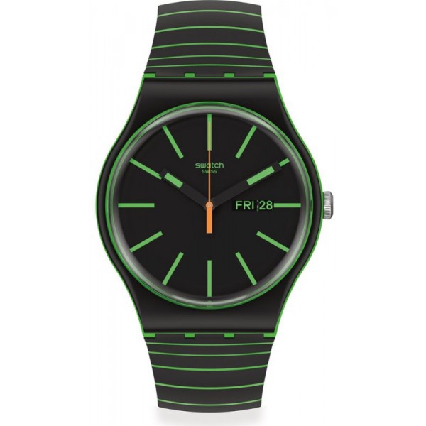 Montre Swatch Unisex New Gent Glow This Way SO29G702 Acheter Montre Swatch Unisex New Gent Glow This Way SO29G702