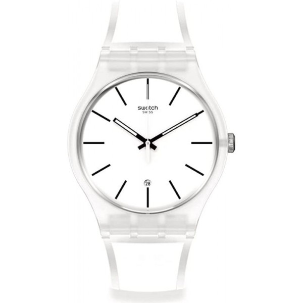 Comprare Orologio Swatch Unisex New Gent White Trip SO29K401