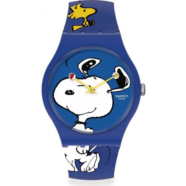 Swatch Uhr Peanuts Hee Hee Hee Snoopy und Woodstock SO29Z106 Swatch Uhr Peanuts Hee Hee Hee Snoopy und Woodstock SO29Z106 kaufen
