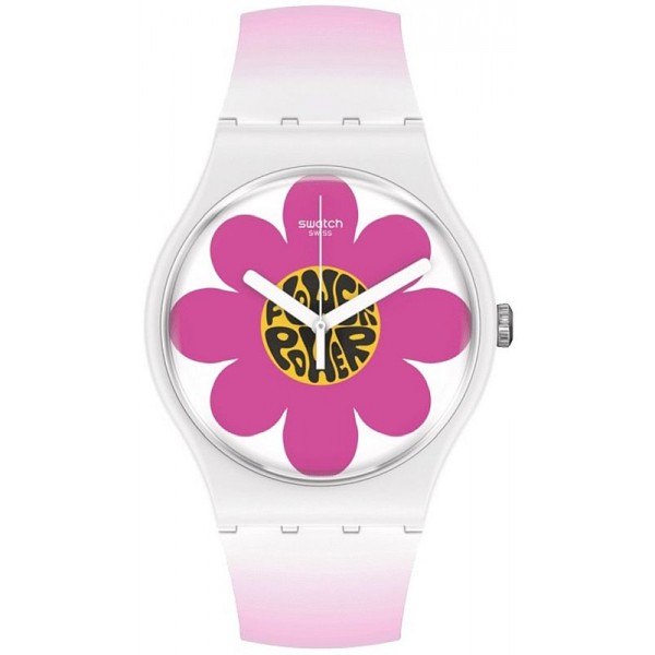 Orologio Swatch Donna New Gent Flower Hour SO32M104 Comprare Orologio Swatch Donna New Gent Flower Hour SO32M104