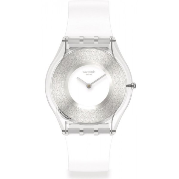 Montre Swatch Femme Skin Classic Magi White SS08K108 Acheter Montre Swatch Femme Skin Classic Magi White SS08K108