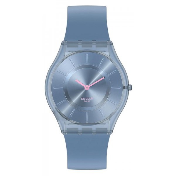Swatch Ladies Watch Skin Classic Denim Blue SS08N100 Buy Swatch Ladies Watch Skin Classic Denim Blue SS08N100