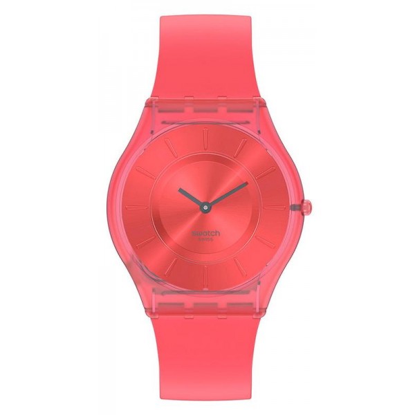 Montre Swatch Femme Skin Classic Sweet Coral SS08R100 Acheter Montre Swatch Femme Skin Classic Sweet Coral SS08R100