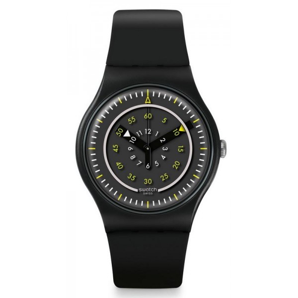 Swatch Unisex Watch New Gent Più Nero SUOB157 Buy Swatch Unisex Watch New Gent Più Nero SUOB157