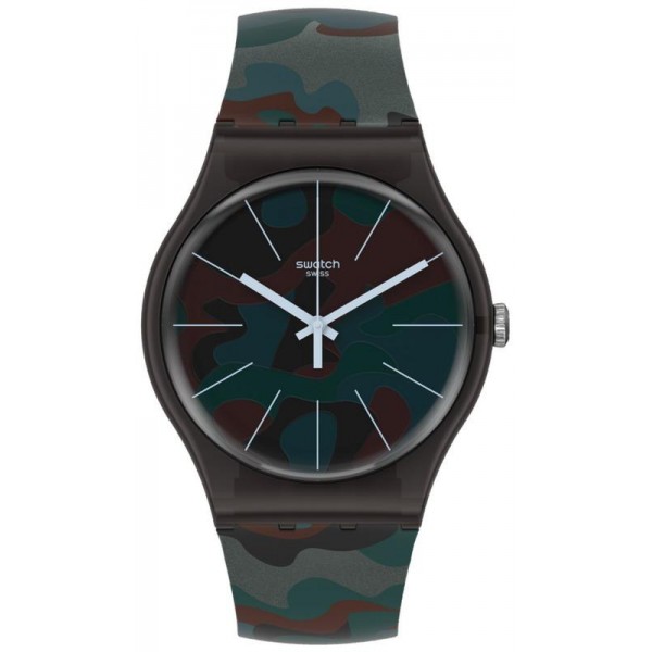 Swatch Unisexuhr New Gent Camoucity SUOB175 kaufen