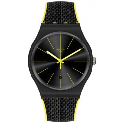 Reloj Swatch Unisex New Gent Night Cord SUOB406