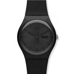 Swatch Unisexuhr New Gent Black Rebel SUOB702