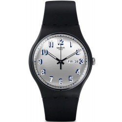 Swatch Unisexuhr New Gent Secret Service SUOB718