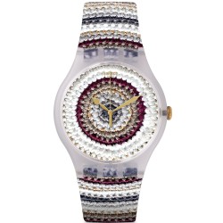 Swatch Unisexuhr New Gent Tricotime SUOK114