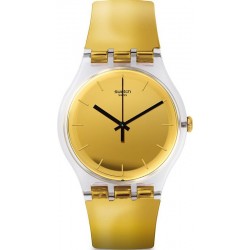 Orologio Swatch Unisex New Gent Goldenall SUOK120