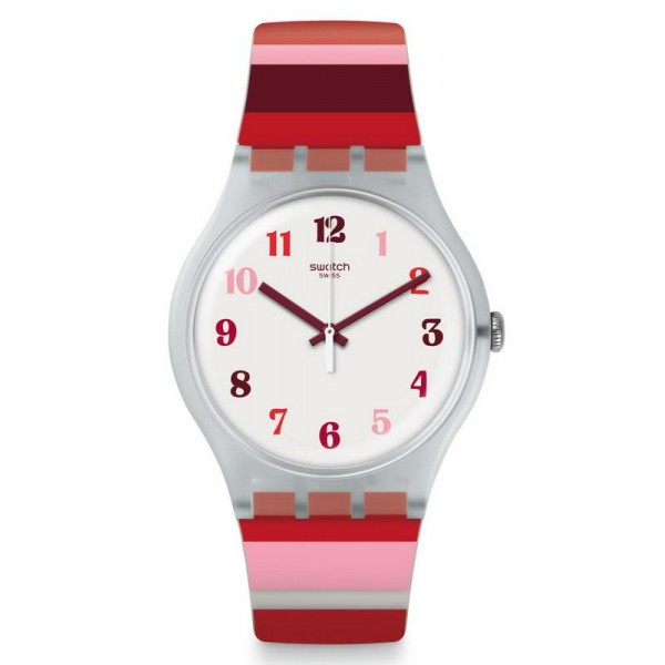 Kaufen Sie Swatch Damenuhr New Gent Tramonto Occaso SUOK138