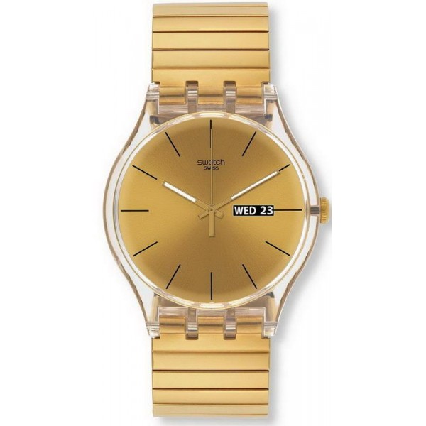 Buy Swatch Unisex Watch New Gent Dazzling Light L SUOK702A