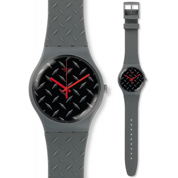 Buy Swatch Unisex Watch New Gent Text-ure SUOM102