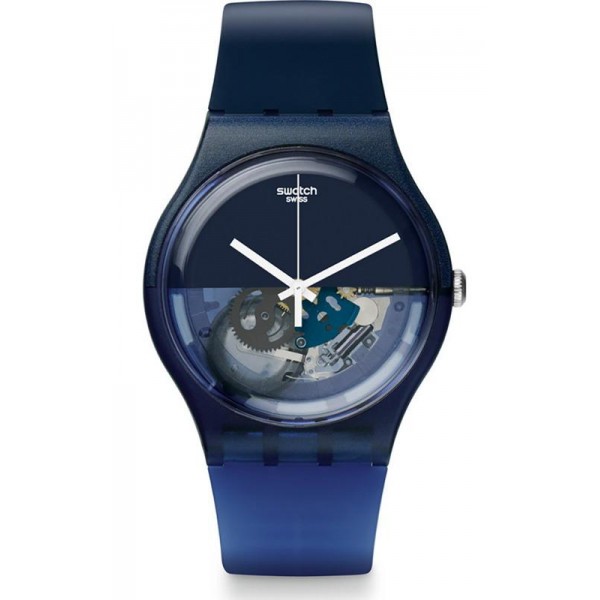 Swatch Unisexuhr New Gent Blue Depth SUON105 Kaufen Sie Swatch Unisexuhr New Gent Blue Depth SUON105