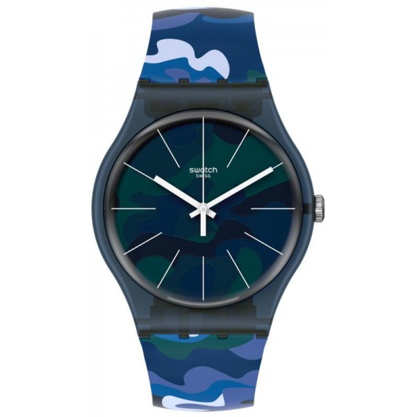 Swatch Unisexuhr New Gent Camouclouds SUON140 Swatch Unisexuhr New Gent Camouclouds SUON140 kaufen