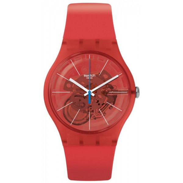 Swatch Unisexuhr New Gent Bloody Orange SUOO105 Swatch Unisexuhr New Gent Bloody Orange SUOO105 kaufen