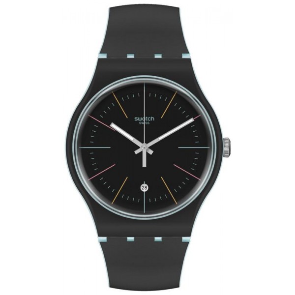 Reloj Swatch Unisex New Gent Black Layered SUOS402 Comprar Reloj Swatch Unisex New Gent Black Layered SUOS402