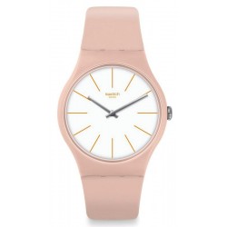 Swatch Damenuhr New Gent Beigesounds SUOT102