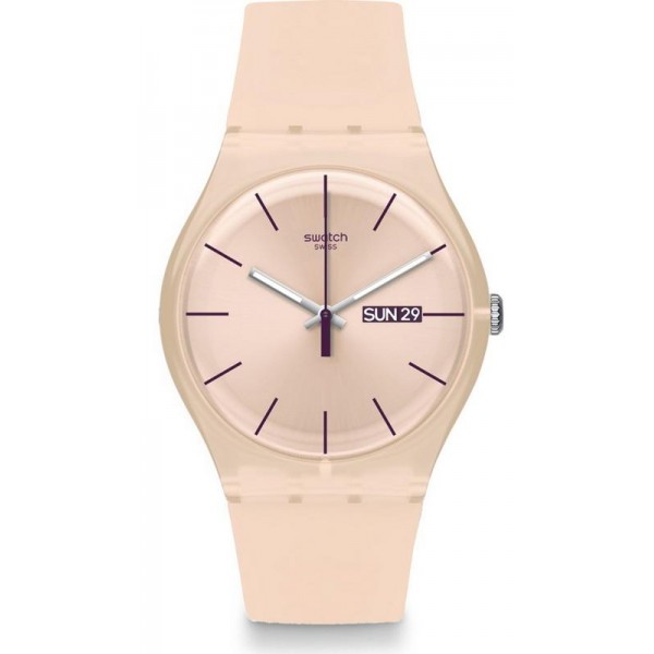 Swatch Damenuhr New Gent Rose Rebel SUOT700 Kaufen Sie Swatch Damenuhr New Gent Rose Rebel SUOT700